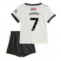 Dječji Nogometni Dres Manchester United Mason Mount #7 Rezervni 2024-25 Kratak Rukav (+ Kratke hlače)